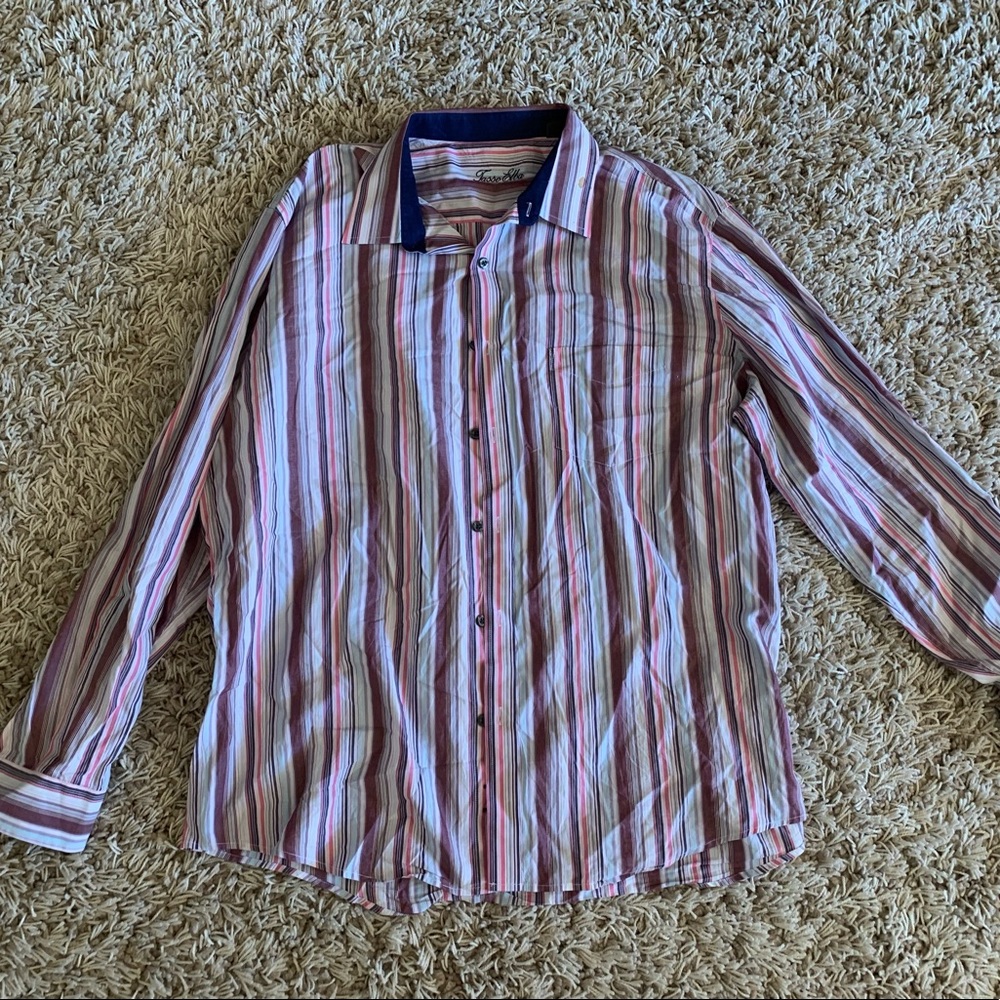 COPY - Men’s Tasso Elba size XXL button up dress shirt